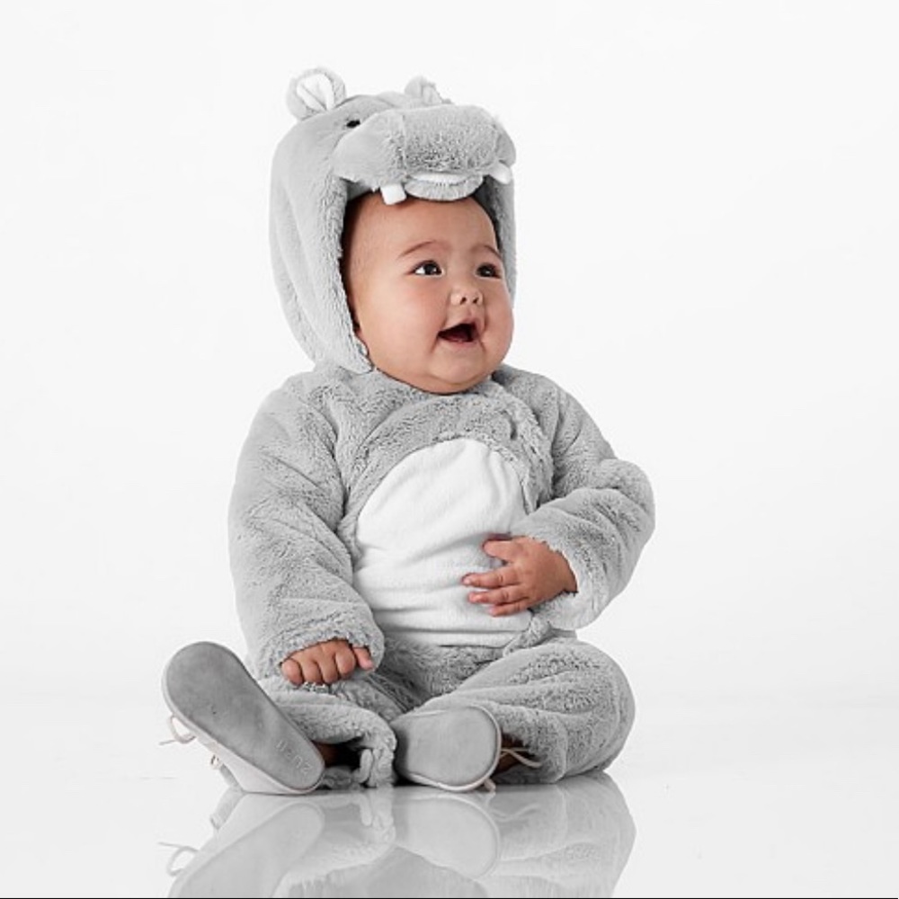 Pottery Barn Hippo Costume 12-24 Months